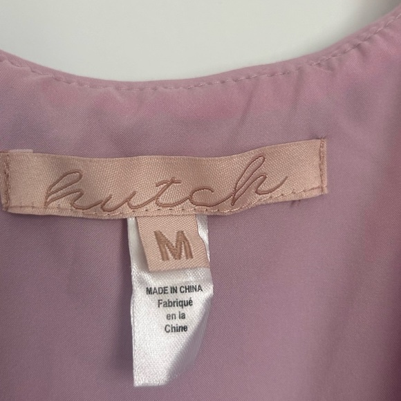 Hutch Alden Rainbow Sequin Maxi Wrap Dress size medium vibrant colorful boho - Picture 11 of 13